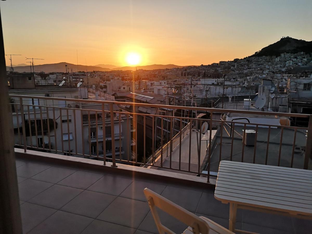דירות Athens From The Top, Cozy Studio In The City Center מראה חיצוני תמונה