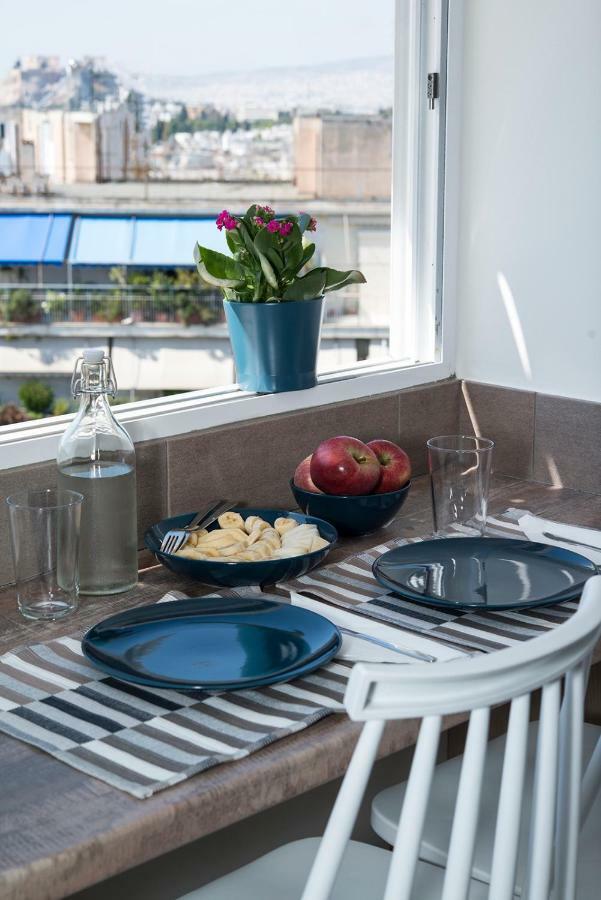 דירות Athens From The Top, Cozy Studio In The City Center מראה חיצוני תמונה