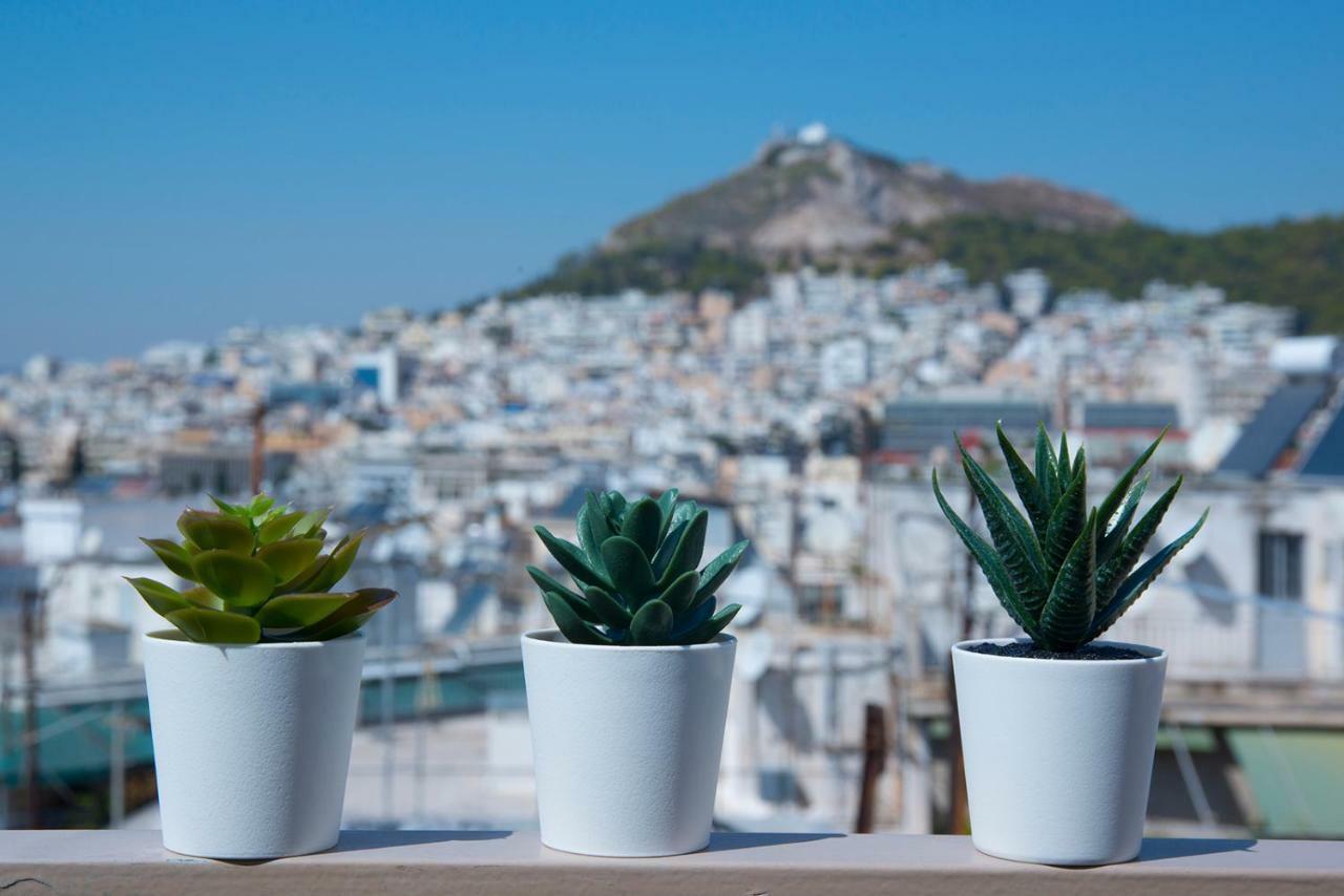דירות Athens From The Top, Cozy Studio In The City Center מראה חיצוני תמונה